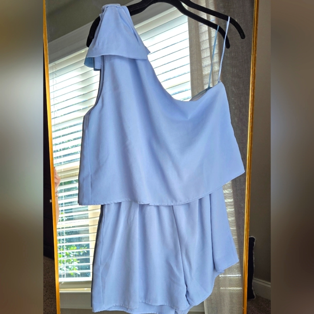 Entro L One Shoulder Romper